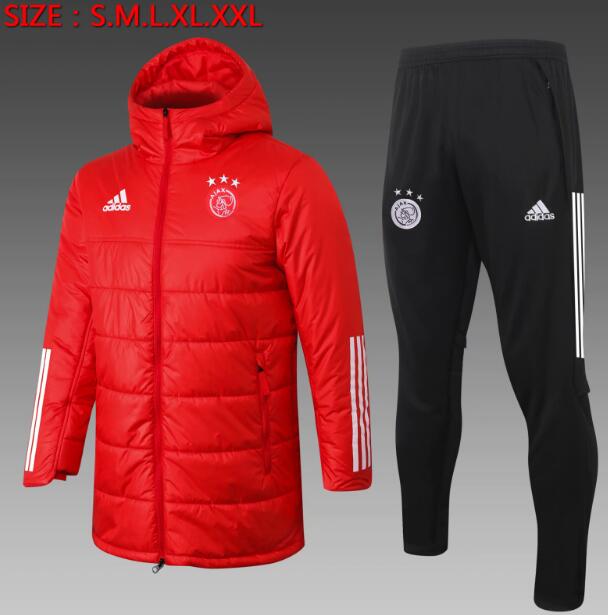 Ajax Red Warn Coat Kits with Pants 2020/21